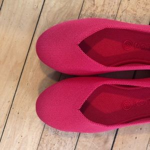 Rothy’s Round Toe Ruby Red - never worn